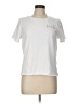 Ella Moss White Short Sleeve T-Shirt Size L - photo 1