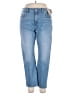 Madewell Hearts Blue Jeans Size 32 waist (petite) - photo 1