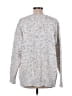 Torrid 100% Polyester Silver Pullover Sweater Size L - photo 2