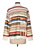 Unbranded 100% Polyester Color Block Ivory Long Sleeve Blouse Size L - photo 2