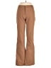Mixit Solid Brown Casual Pants Size 6 - photo 1