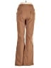 Mixit Solid Brown Casual Pants Size 6 - photo 2