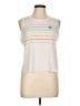 Fifth Sun Ivory Sleeveless T-Shirt Size L - photo 1