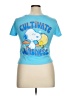 Peanuts 100% Polyester Blue Short Sleeve T-Shirt Size XL - photo 2