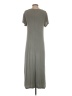 Splendid Solid Gray Casual Dress Size S - photo 2