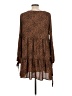 Wild Fable 100% Polyester Animal Print Brown Casual Dress Size L - photo 2