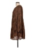 Wild Fable 100% Polyester Animal Print Brown Casual Dress Size L - photo 5