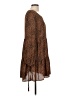 Wild Fable 100% Polyester Animal Print Brown Casual Dress Size L - photo 4