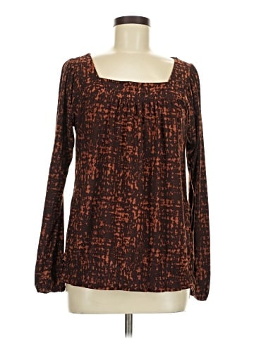 Daisy Fuentes Long Sleeve Blouse (view 1)
