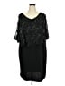 JM Studio Black Cocktail Dress Size 18W - photo 1