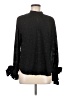 Ann Taylor 100% Polyester Black Long Sleeve Blouse Size M - photo 1