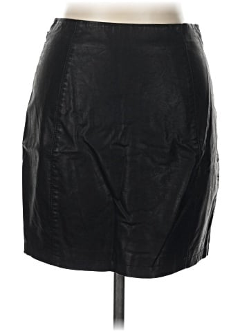 Free People Faux Leather Skirt (view 2)