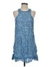 Lovers + Friends 100% Polyester Blue Cocktail Dress Size XS - photo 1