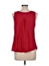 Express Outlet 100% Polyester Red Sleeveless Blouse Size L - photo 2