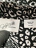 Jaclyn Smith 100% Polyester Animal Print Silver Long Sleeve Blouse Size XL - photo 7