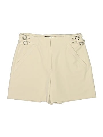 White House Black Market Khaki Shorts (view 1)