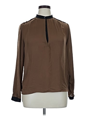 Zara Basic Long Sleeve Blouse (view 1)