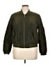 ABound 100% Polyester Solid Green Jacket Size XXL (estimated) - photo 1