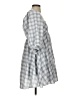 Storia Checkered-gingham Gray Casual Dress Size S - photo 4