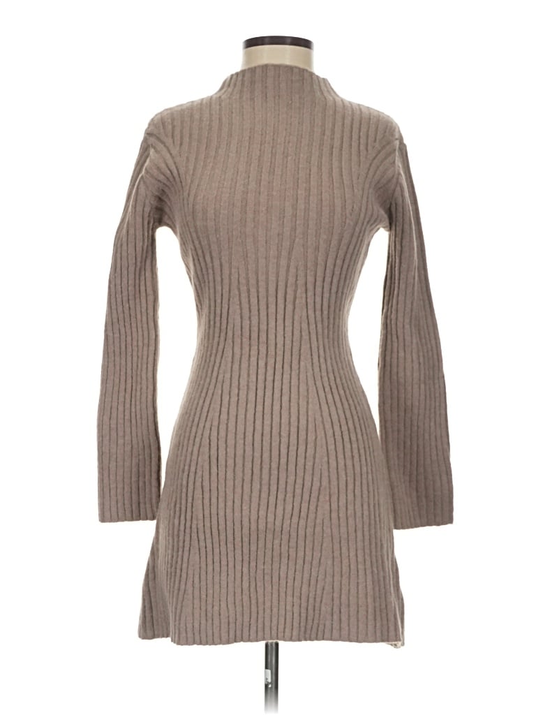 Pre-owned Pink Lily Casual Dress In Tan