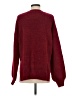 Unbranded 100% Polyester Solid Burgundy Pullover Sweater Size S - photo 2