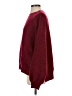 Unbranded 100% Polyester Solid Burgundy Pullover Sweater Size S - photo 5