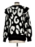 Crown & Ivy Animal Print Black Pullover Sweater Size L - photo 2