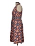 Wisp Print Orange Casual Dress Size 10 - photo 5