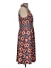 Wisp Print Orange Casual Dress Size 10 - photo 4