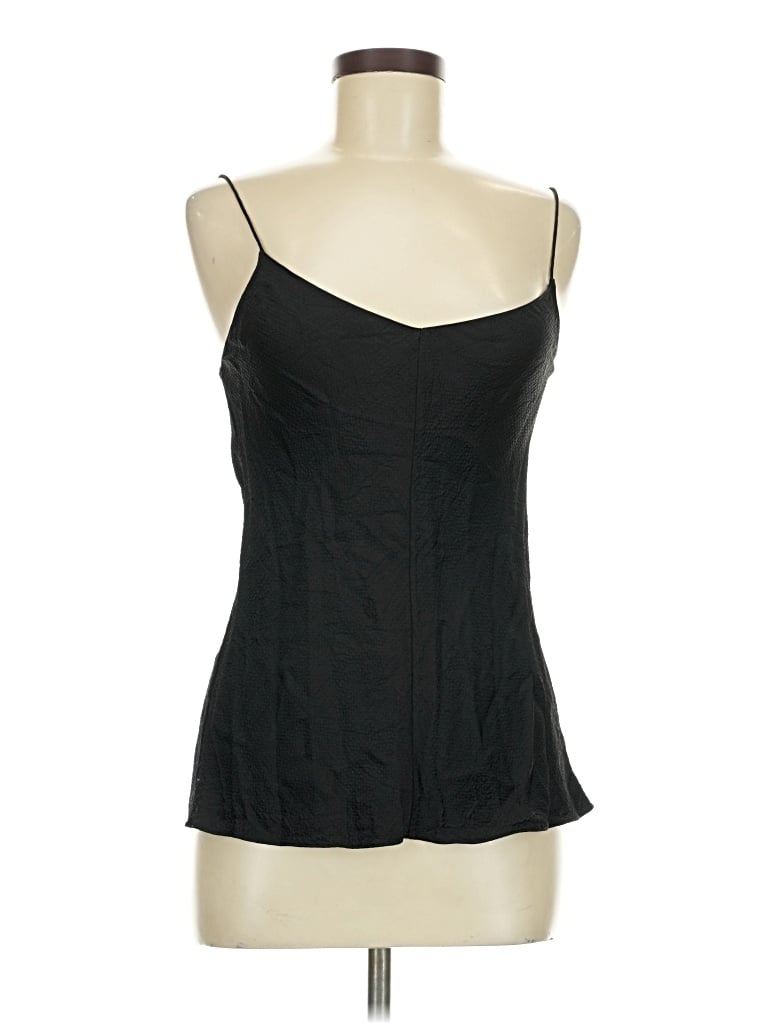 Pre-owned Theory Sleeveless Top Black Strapless Neckline Tops