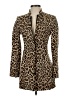 Zara Basic Animal Print Brown Coat Size XS - photo 1