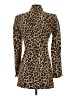 Zara Basic Animal Print Brown Coat Size XS - photo 2