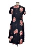 Hazel Blues Floral Blue Casual Dress Size 1X - photo 2