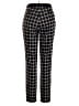Per Se Plaid Black Casual Pants Size 10 - photo 2