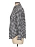 Old Navy 100% Cotton Checkered-gingham Blue Long Sleeve Button-Down Shirt Size L - photo 5