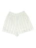 AaKaa Stripes Ivory Shorts Size S - photo 1