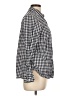 Old Navy 100% Cotton Checkered-gingham Blue Long Sleeve Button-Down Shirt Size L - photo 4