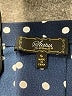 Status by Chenault Polka Dots Blue 3/4 Sleeve Blouse Size S - photo 7