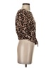 Unbranded Animal Print Brown Short Sleeve T-Shirt Size S (estimated) - photo 4