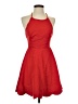 Lulus Red Cocktail Dress Size S - photo 1