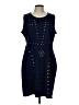 Cocomo Blue Cocktail Dress Size L (estimated) - photo 1