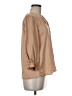 Investments Tan 3/4 Sleeve Blouse Size M (petite) - photo 4