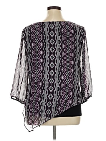 New Directions 3/4 Sleeve Blouse (view 2)