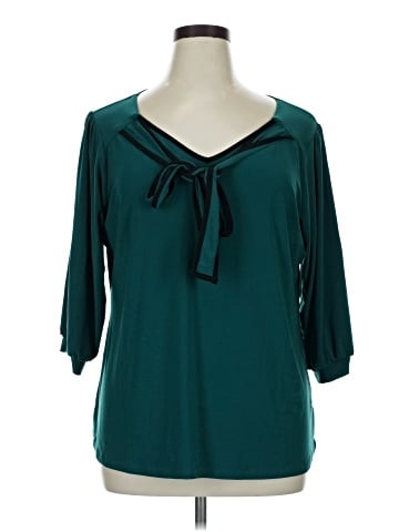 Liz McCoy 3/4 Sleeve Blouse (view 1)