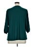 Liz McCoy Teal 3/4 Sleeve Blouse Size 1X - photo 2