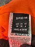 Shein 100% Polyester Solid Orange Jumpsuit Size 6 - photo 4
