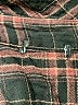 Torrid Plaid Black 3/4 Sleeve Button-Down Shirt Size 2X (estimated) - photo 7