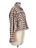RSQ Plaid Brown Long Sleeve Button-Down Shirt Size L - photo 4