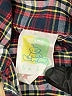 Sears Baby Plaid Burgundy Short Sleeve Button-Down Shirt 9-12 MO / 12 MO - photo 3