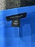 Ann Taylor 100% Polyester Blue Short Sleeve Blouse Size XXS - photo 7